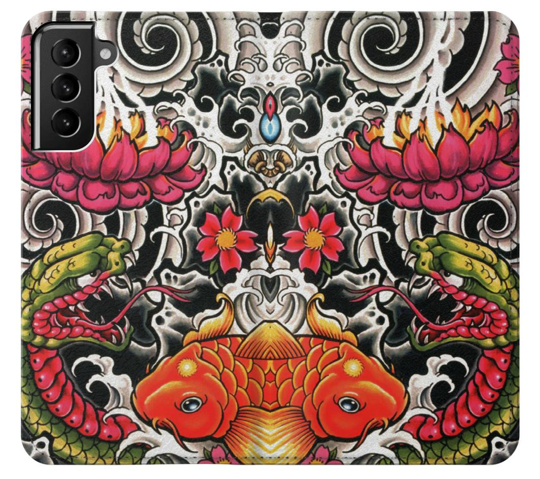 S0605 Yakuza Tattoo Case For Samsung Galaxy S21 Plus 5G, Galaxy S21+ 5G